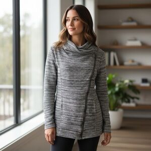 🌻 Bench Asymmetrical Zip Sweater Jacket AS IS #548